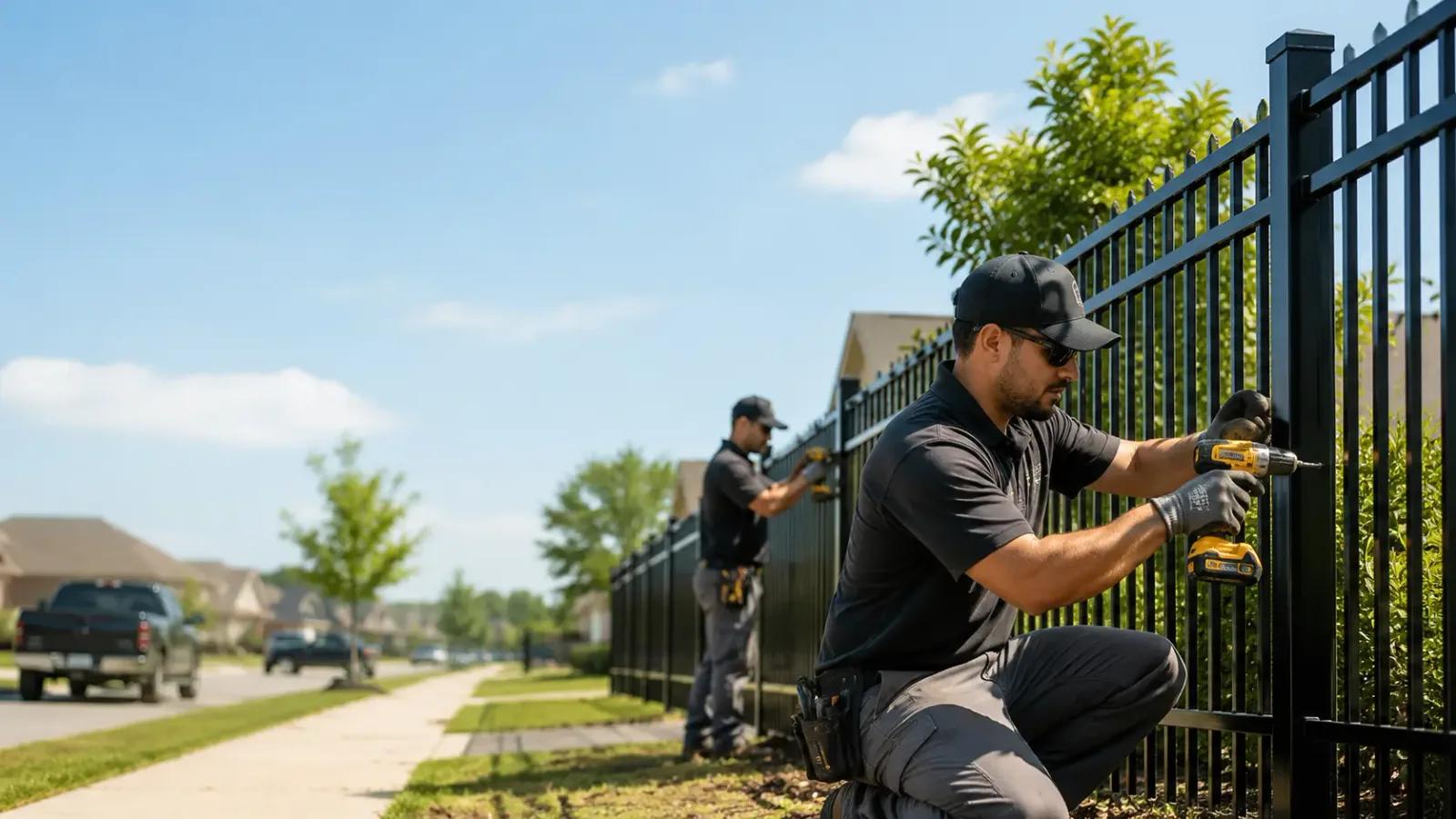 Metal Fence Installation in Bingen, WA